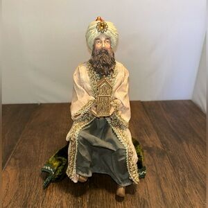 Wise Man Replacement Nativity Figure 9.5” Vintage